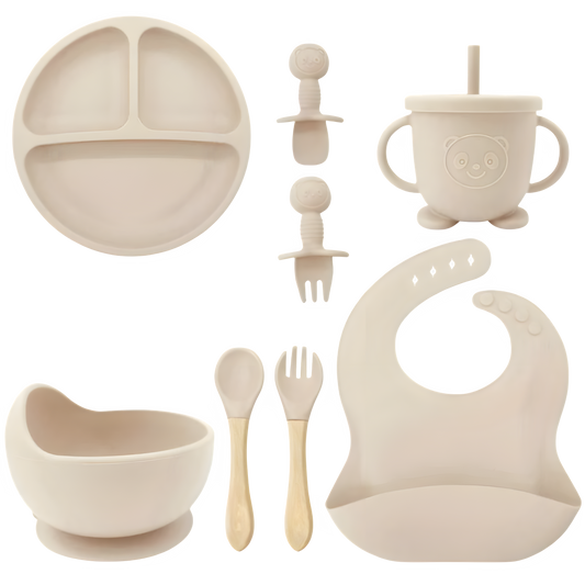 Baby- & kinderserviesset 8 stuks - (met naam)