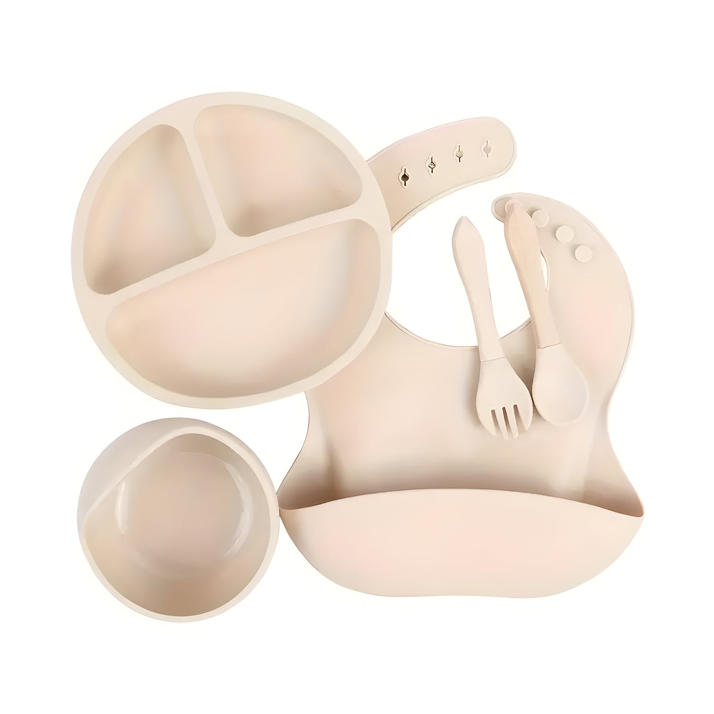 Baby- & kinderserviesset 5 stuks - (met naam)