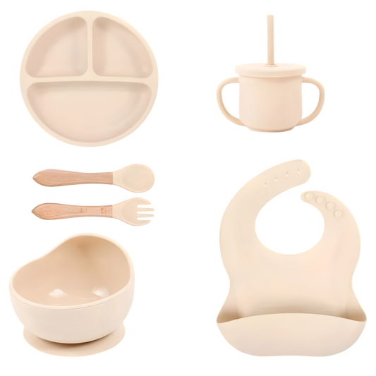Baby- & kinderserviesset 6 stuks - (met naam)