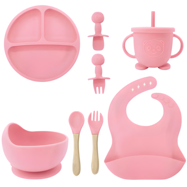 Baby- & kinderserviesset 8 stuks - (met naam)
